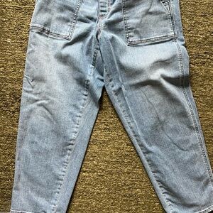 Madewell Stretch Waist Blue Denim Jeans